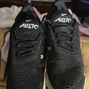 And fair condition, one hole by the toe, but that’s about it